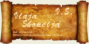 Vlaja Škopelja vizit kartica